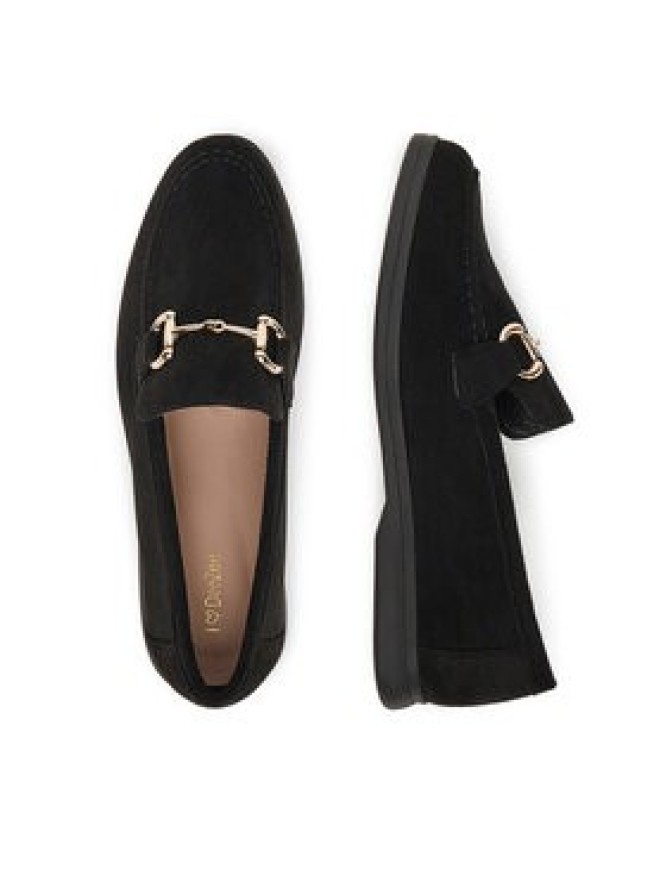 DeeZee Loafersy 13-1120-3 Czarny