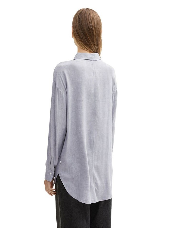 Tom Tailor Koszula w kolorze szarym rozmiar: S