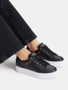 Guess Sneakersy FLTGXL ELE12 Czarny