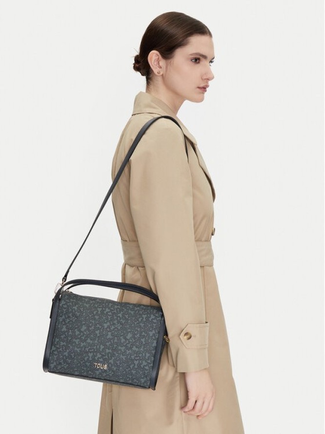 TOUS Torebka City Kaos Mini Lines 2002183848 Szary