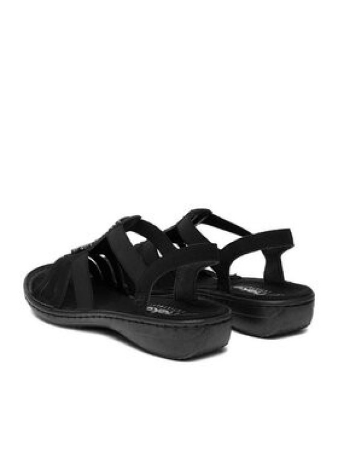 Rieker Sandały CEO-60806-00 Czarny