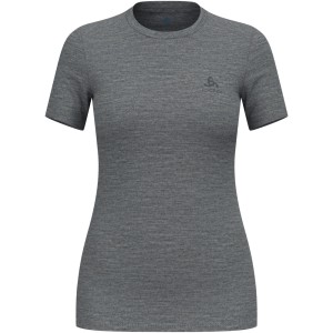 Koszulka damska ODLO Merino 160 BL TOP krótki rękaw 100% wełna merino