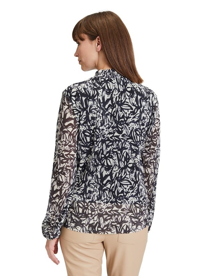 Betty Barclay Bluzka w kolorze granatowo-kremowym rozmiar: S