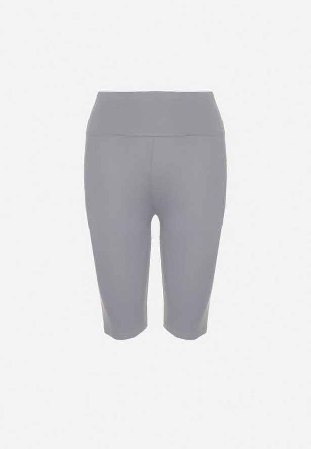 Jasnoniebieskie Casualowe Szorty Typu Kolarki Lidessa