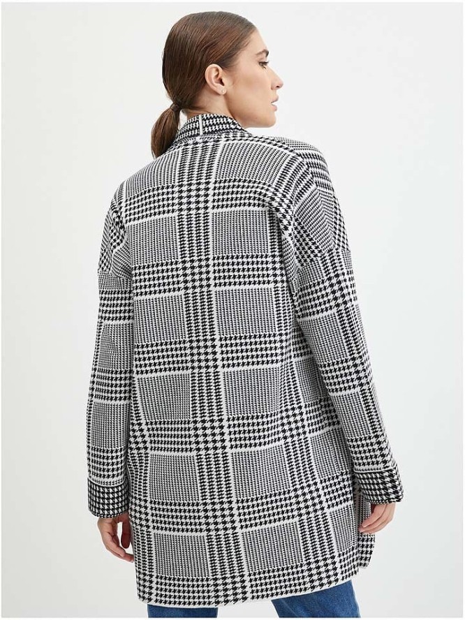 orsay Kardigan w kolorze czarno-białym rozmiar: L