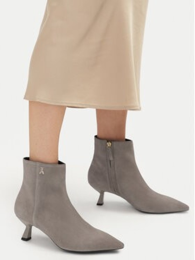 Patrizia Pepe Botki 8Y0093/L033-S690 Szary