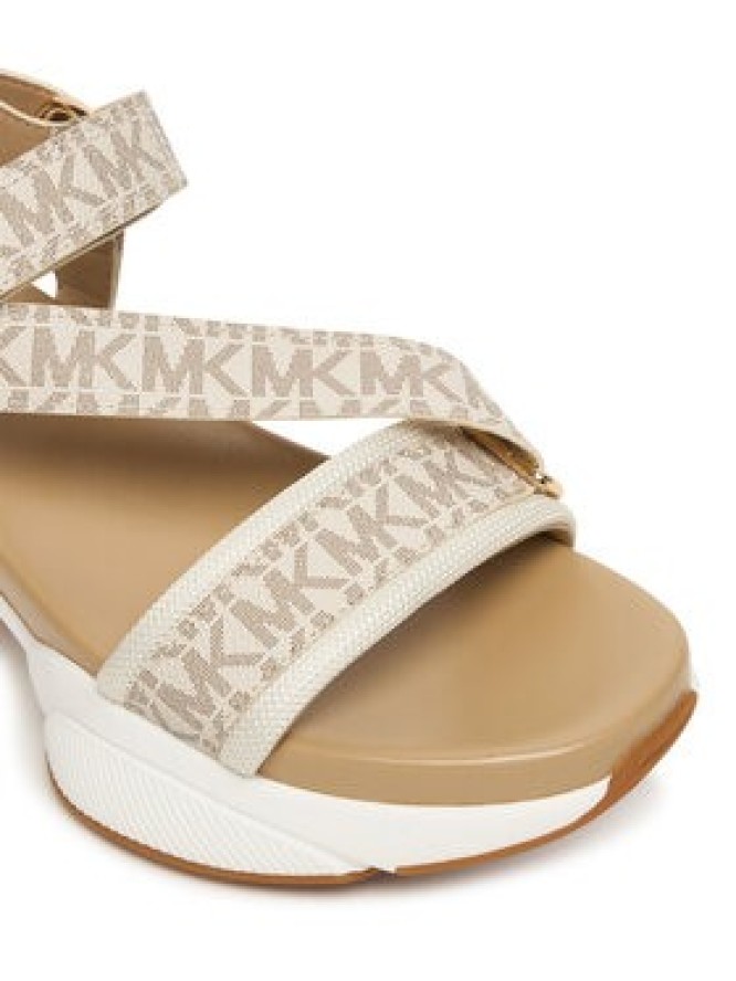 MICHAEL Michael Kors Sandały Bowie Sandal 43S6BWFA1B Kremowy