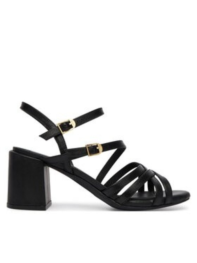 Clarks Sandały Ezoria Strap 26185893 Czarny