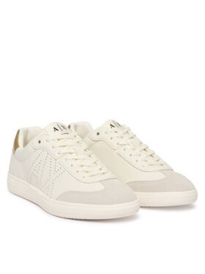 Armani Exchange Sneakersy XW002791 AF26936 MZ128 Écru