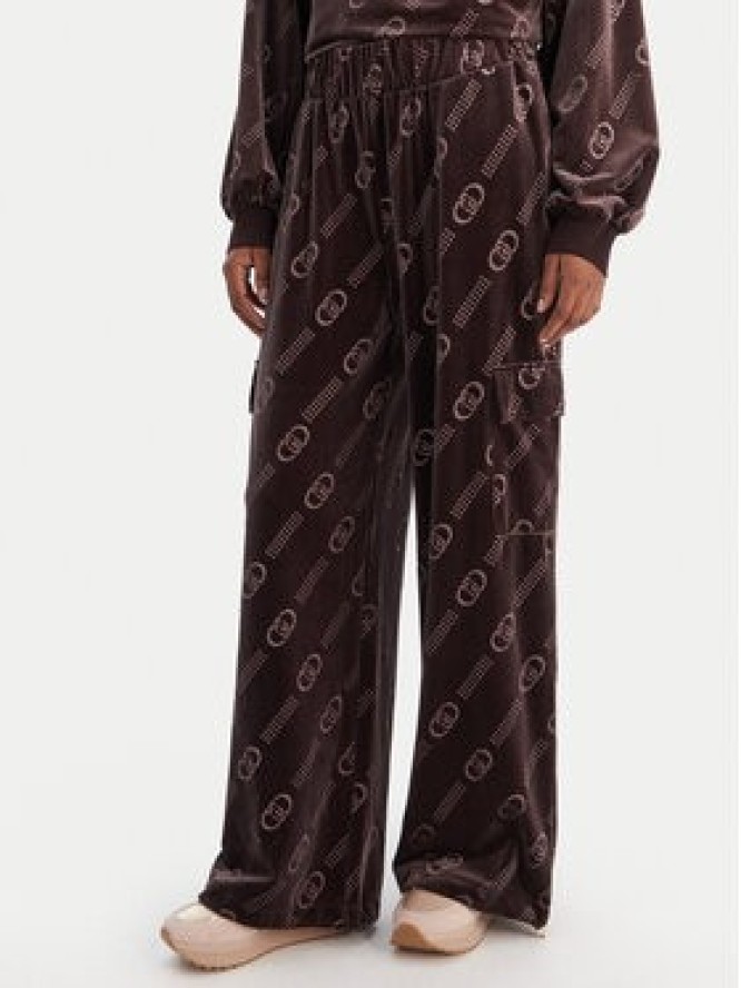 Liu Jo Sport Spodnie dresowe TF5111 J4955 Brązowy Relaxed Fit