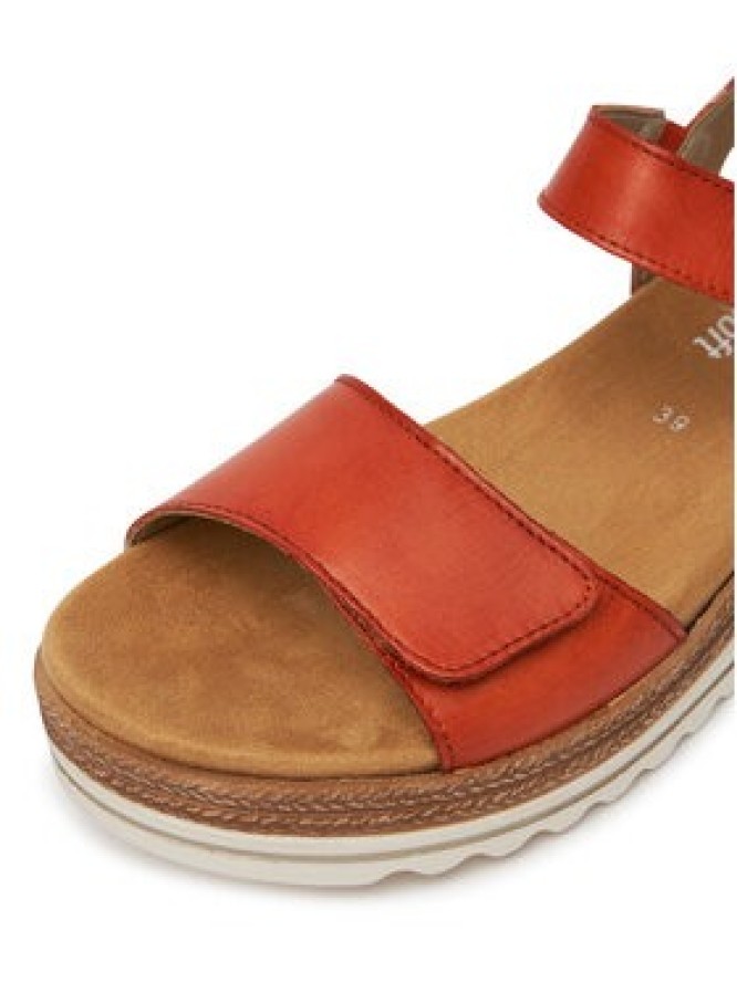 Remonte Sandały D0Q52-39 Pomarańczowy