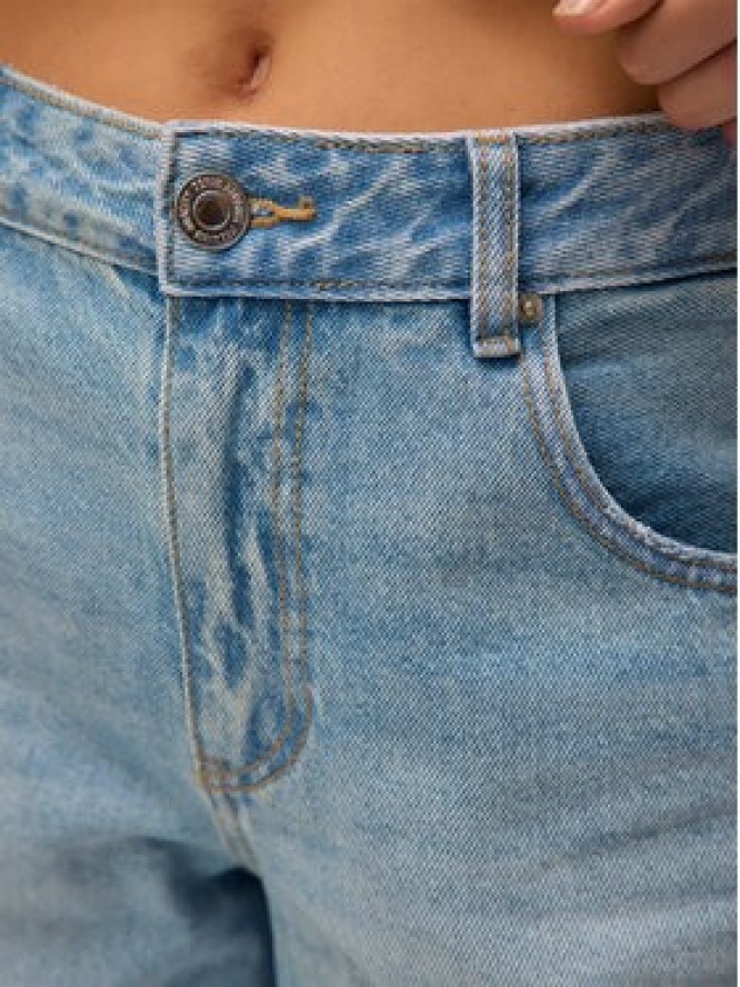 Vero Moda Szorty jeansowe Raila 10334376 Niebieski Loose Fit