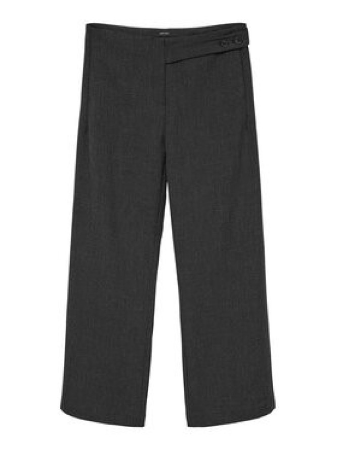 Vero Moda Spodnie materiałowe Bestie 10333960 Szary Wide Leg