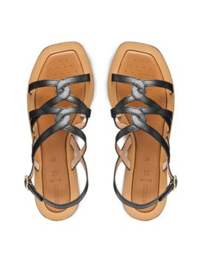 Geox Sandały D Sozy Qc D55YFA 0001J C9999 Czarny