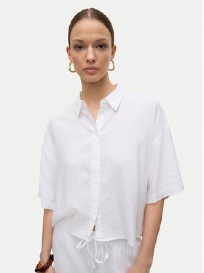 Vero Moda Koszula Linn 10306820 Biały Relaxed Fit