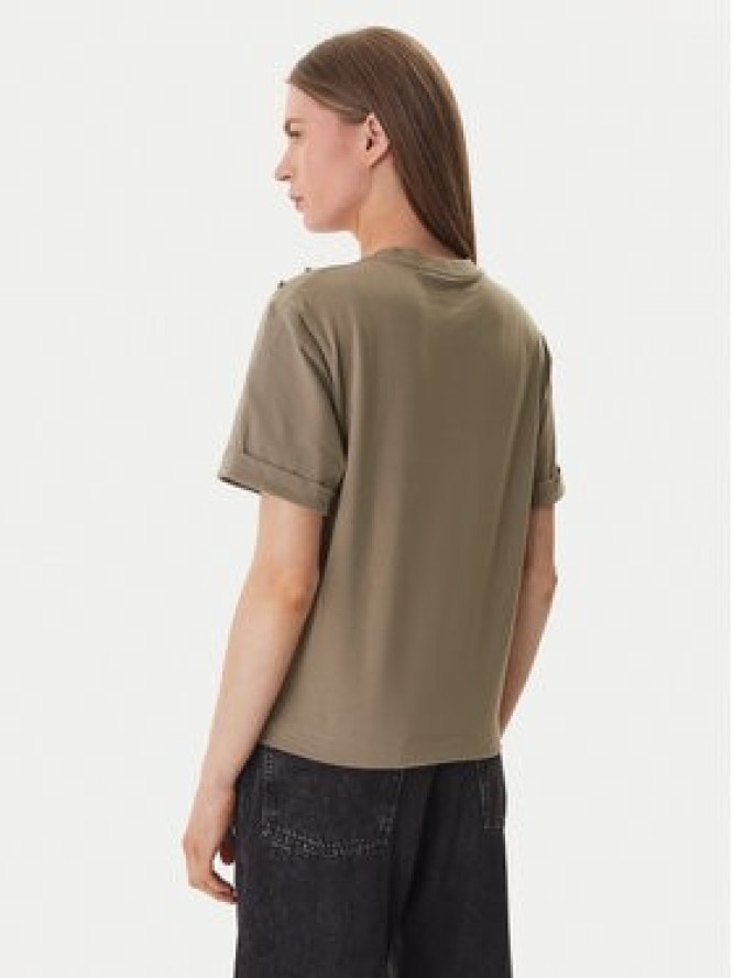 Guess T-Shirt GUESS x NORTH SAILS W6GI03 K2657 Zielony Relaxed Fit