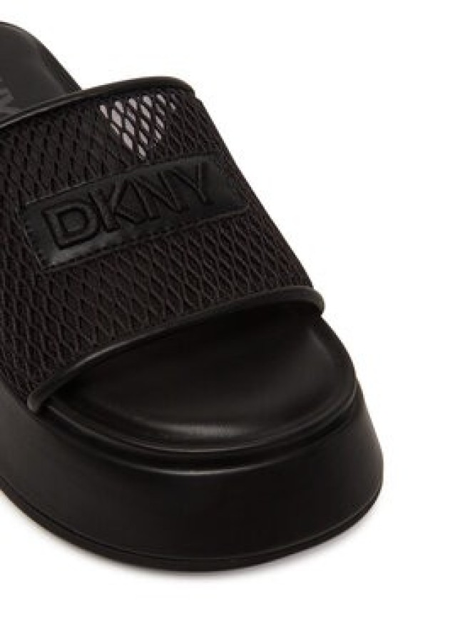 DKNY Klapki K1537441 Czarny