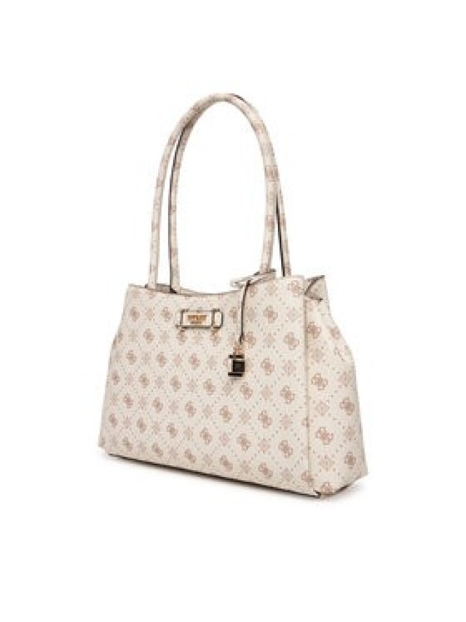 Guess Torebka Carrie Logo HWGP98 98220 Écru