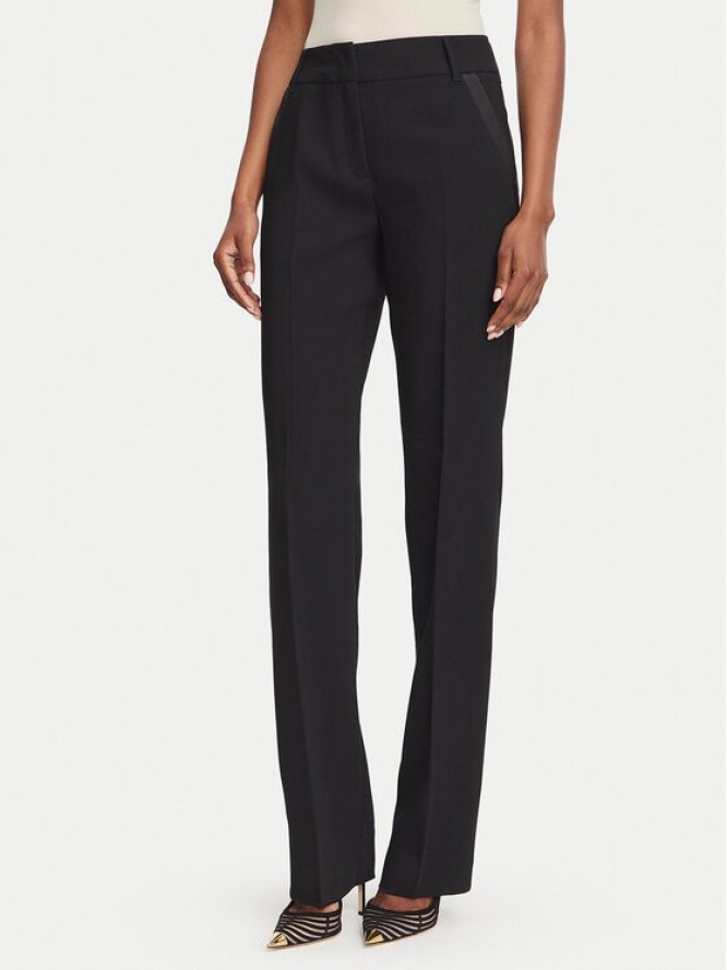 Marella Spodnie materiałowe Nembo 2623136053 Czarny Regular Fit