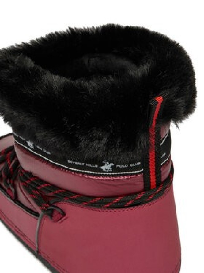 Beverly Hills Polo Club Śniegowce GH-9094 Bordowy
