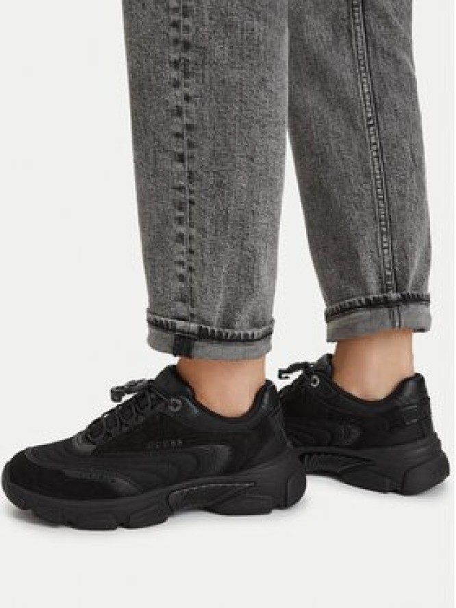 Guess Sneakersy FLPIME FAB12 Czarny
