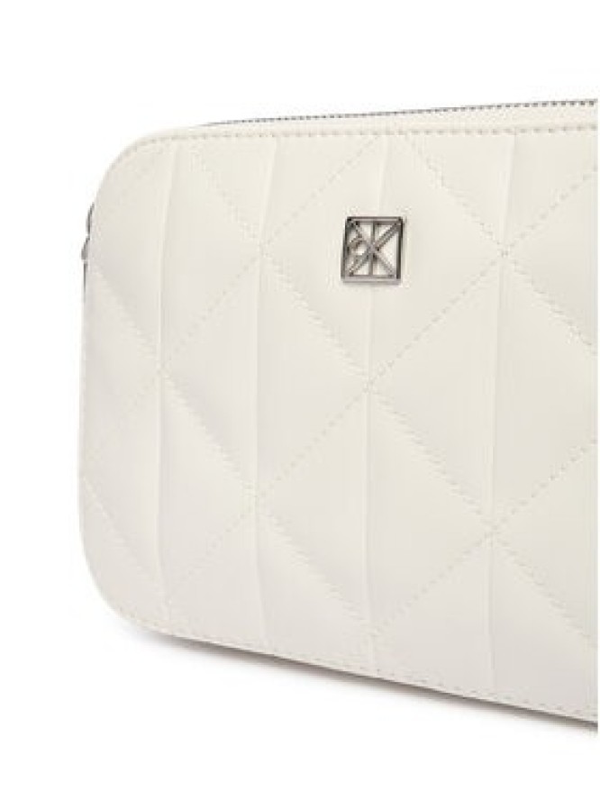 Calvin Klein Torebka Quilted Camera Bag LV04F3328G Biały