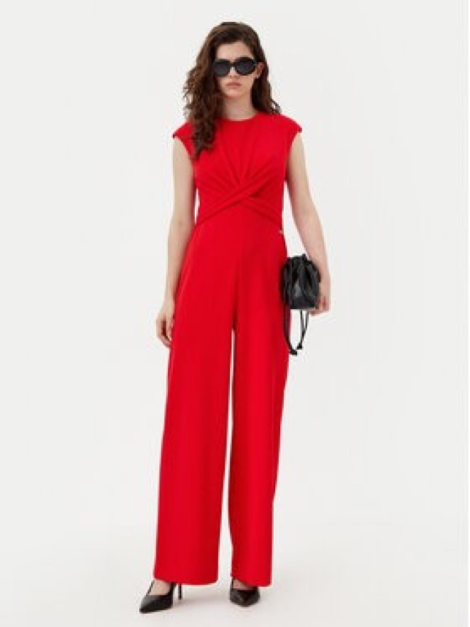 Calvin Klein Kombinezon K20K208177 Czerwony Wide Leg