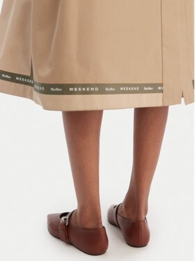 Weekend Max Mara Trencz Canasta 2615021021 Beżowy Relaxed Fit