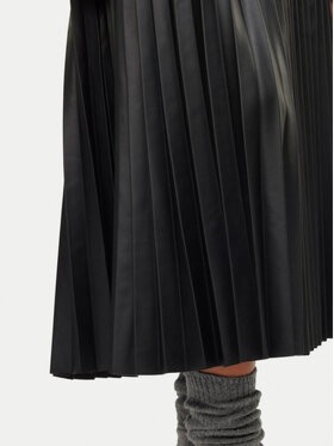 Vero Moda Spódnica z imitacji skóry Bella Holly 10319036 Czarny Regular Fit