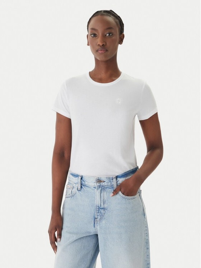 BOSS T-Shirt Eventsa10 50557843 Biały Slim Fit