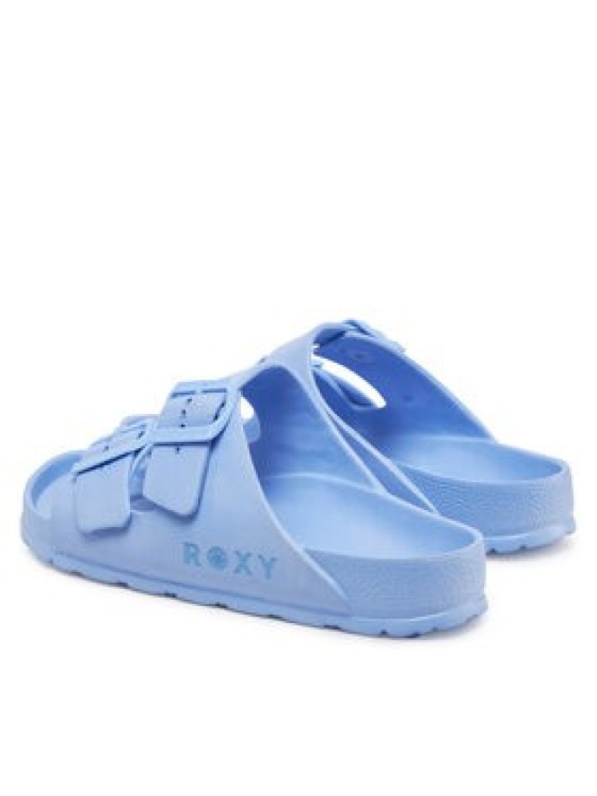 Roxy Klapki Kattie ARJL101228 Błękitny