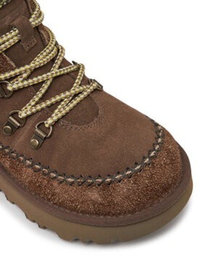 Ugg Śniegowce W Classic Alpine Lace Up 1158271 Brązowy