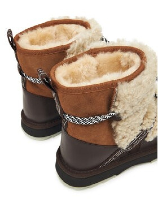 EMU Australia Śniegowce Blurred Teddy W13196 Brązowy