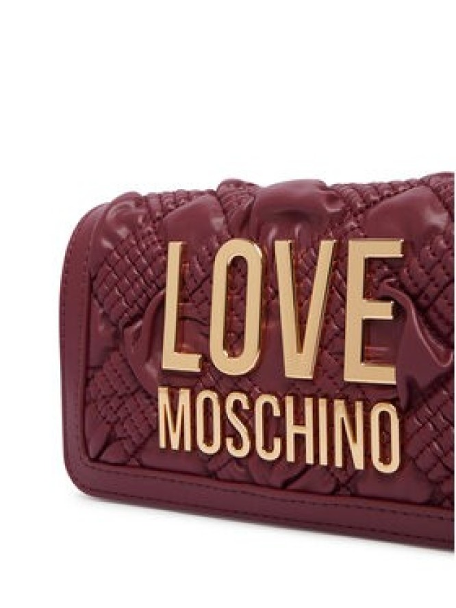 LOVE MOSCHINO Torebka JC5603PP1PL1055A Bordowy