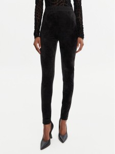 Versace Jeans Couture Legginsy 79HAC101 J0241 Czarny Slim Fit