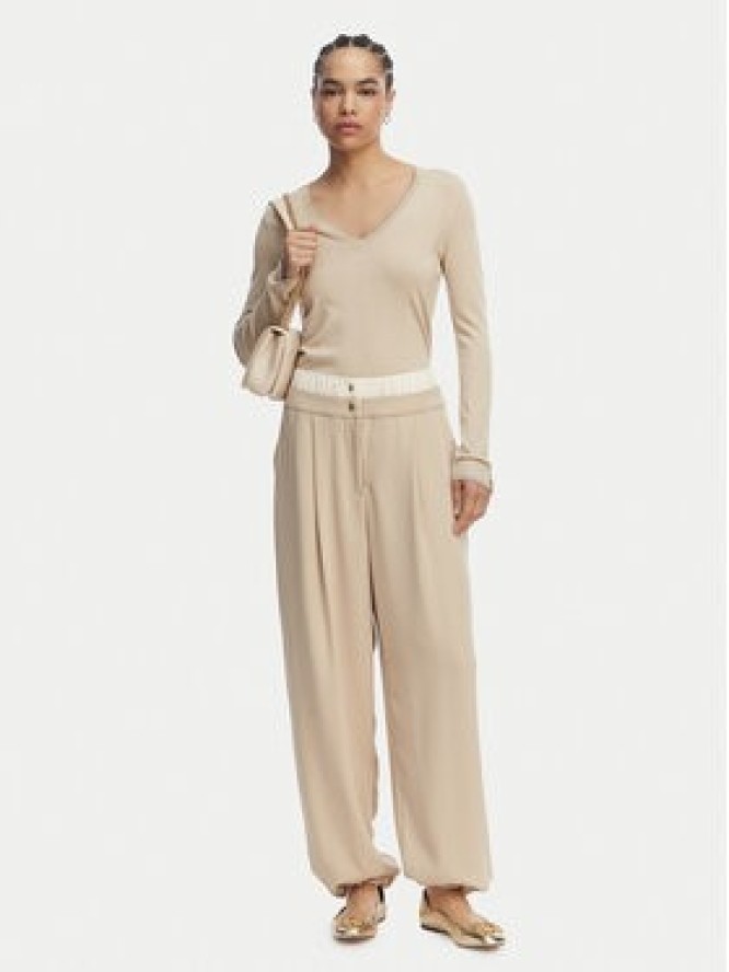 Liu Jo Sweter WA6282 MS49I Beżowy Regular Fit