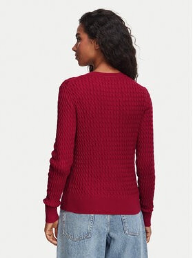 Tommy Hilfiger Sweter WW0WW44987 Czerwony Regular Fit