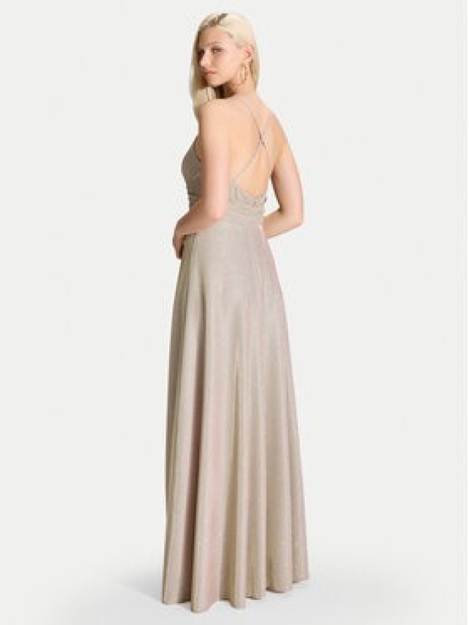 Hey Kyla Sukienka wieczorowa 5AK044HK Złoty Regular Fit