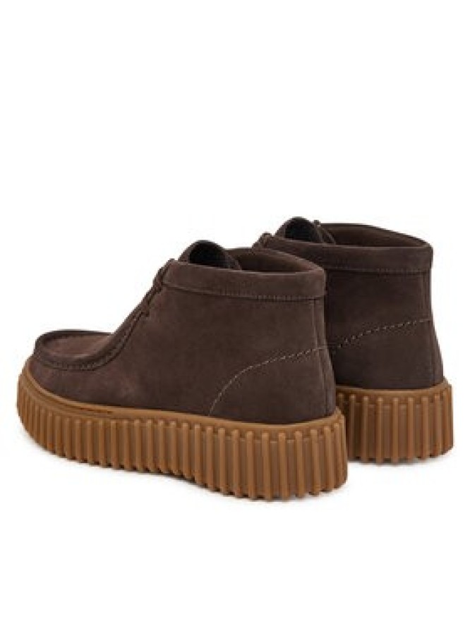 Clarks Trzewiki Torhill Moss 26185345 Brązowy ciemny