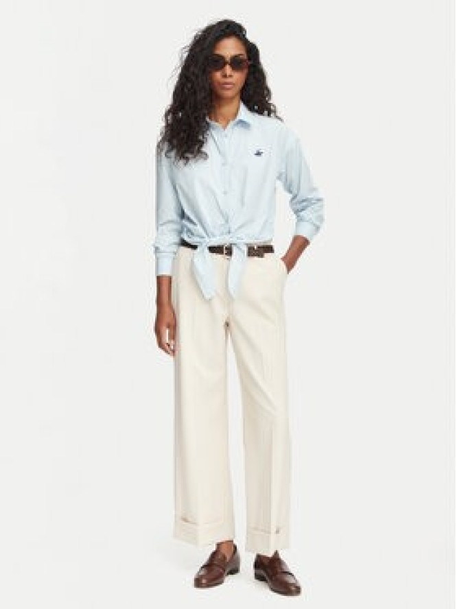 Beverly Hills Polo Club Koszula P-SS26W-SH506602 Niebieski Regular Fit