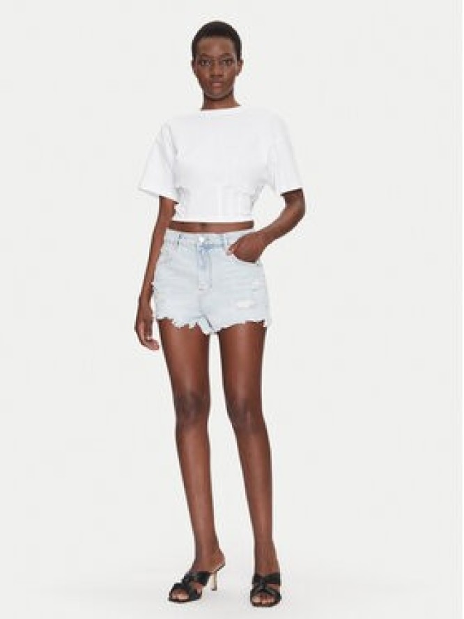 Liu Jo Szorty jeansowe UA5253 D0238 Niebieski Regular Fit