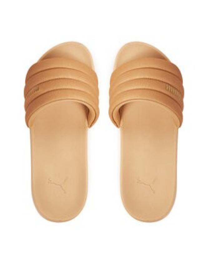 Puma Klapki Karmen Slide Puffy Wns Aqua Metallics PU 400679 02 Złoty