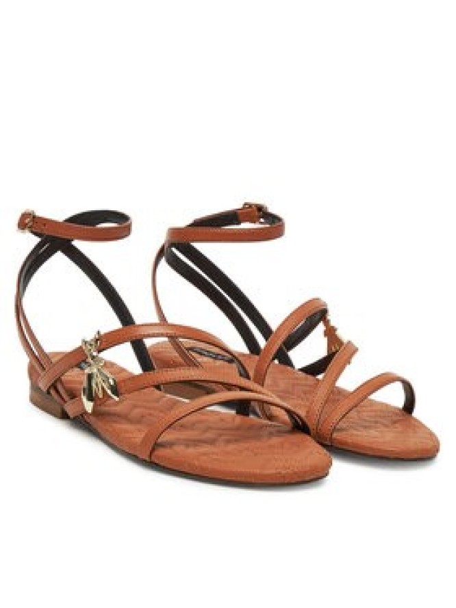 Patrizia Pepe Sandały 8X0095/L048-B815 Brązowy