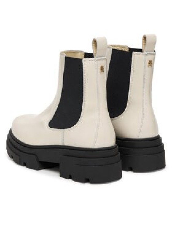 Tommy Hilfiger Sztyblety Shiny FW0FW09042 Beżowy