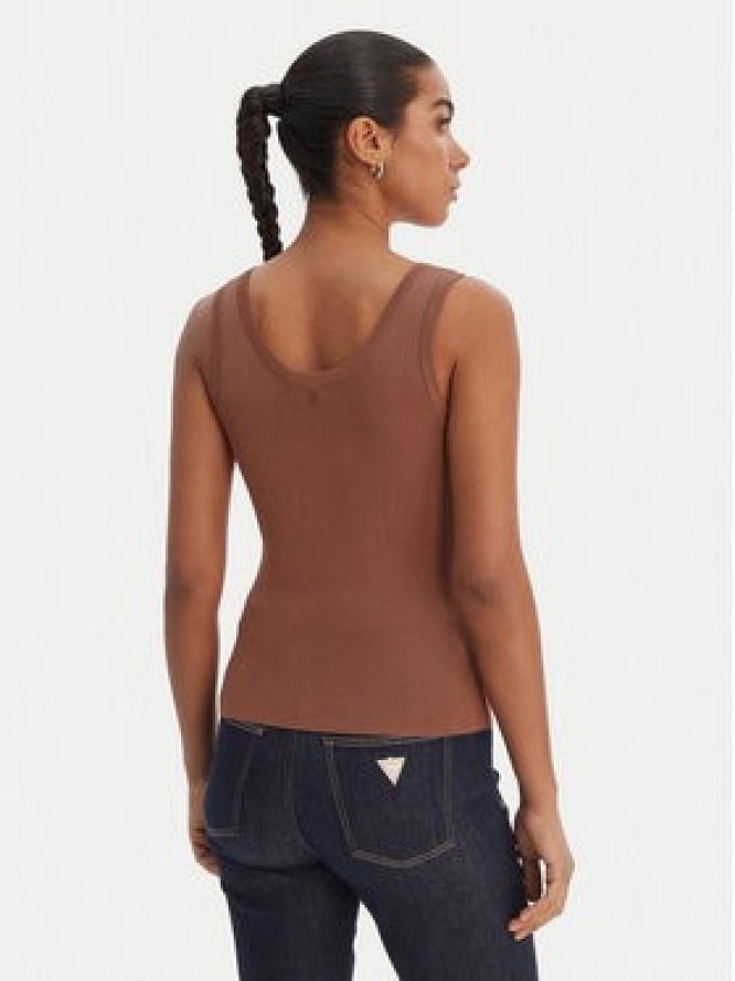 Fracomina Top FR26ST4005K524R9 Brązowy Slim Fit