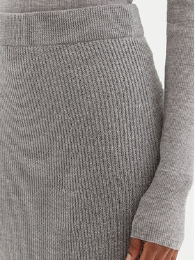Max Mara Leisure Spódnica midi Agile 2426306028 Szary Regular Fit