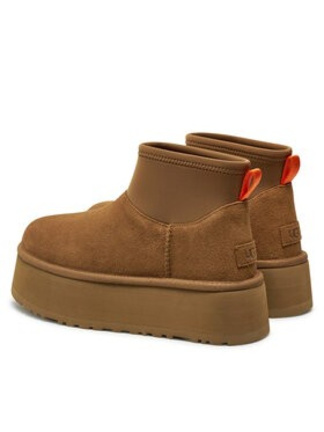 Ugg Śniegowce W Classic Mini Dipper 1168170 Brązowy