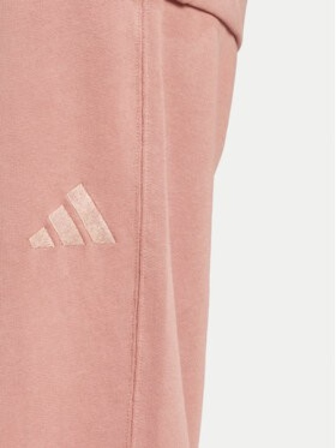 adidas Spodnie dresowe ALL SZN French Terry JD4721 Różowy Loose Fit