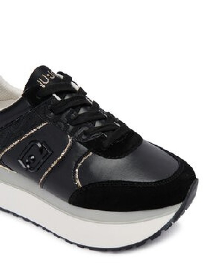 Liu Jo Sneakersy Maxi Wonder Plus 02 BF6009 PX900 Czarny