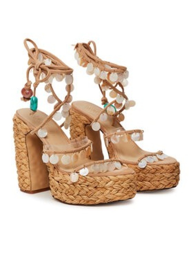 Naked Wolfe Sandały Fantastic Beżowy